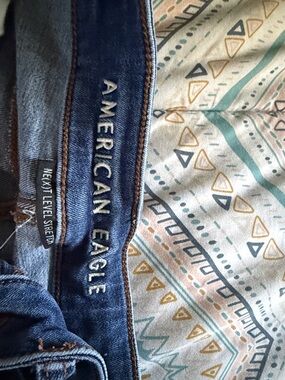 American Eagle Outfitters Womans Dark Blue Slim Jeans